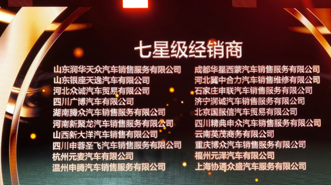 雙店“七星”新突破 | 潤(rùn)華上汽大眾至高榮耀、載譽(yù)榮歸